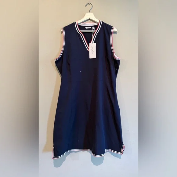 Lady Hagen | Dresses | Nwt Lady Hagen Hydrodri Golf Tennis Dress Navy Blue  Athletic Outdoor Womens Xxl | Poshmark